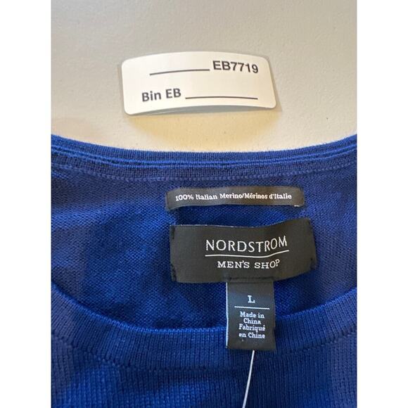 Men’s Nordstrom Blue Sweater Large - Picture 5 of 5